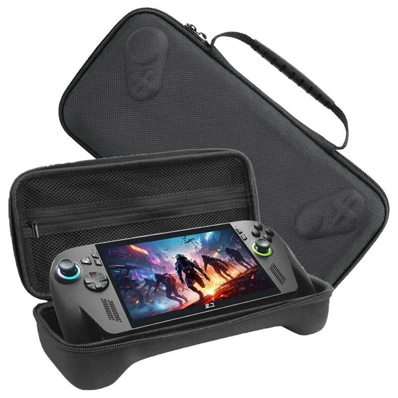 UnKnown [해외] 스팀덱케이스 파우치 가방 ROG Xbox Ally X 핸드용 휴대용 케이스 하드 EVA 보관 방수 충격 방지 보호
