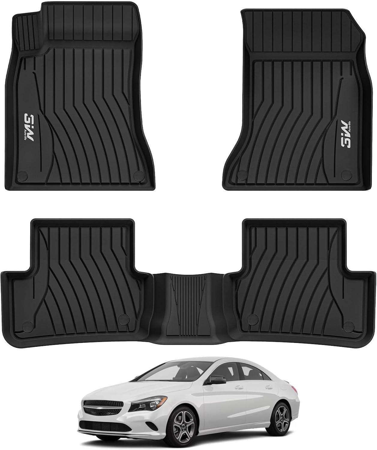 메르세데스 벤츠 GLE 2020-2026 SUV용 3W 트렁크 매트 (쿠페 제외) | 350/43 AMG/450/53 AMG/580/63 AMG S 맞춤 제작, 헤비 듀티