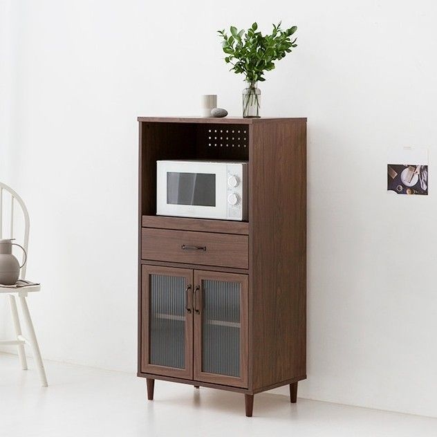 마켓비 레탄토 렌지대 수납장 PWM12560L  브라운월넛베니어 3048.9604