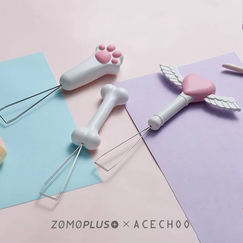 KPrepublic [해외] 고양이키캡 ZOMO 귀여운 예쁜 감성 고양이 발 요정 스틱 골든 후프 키캡 기계식 키보드 키