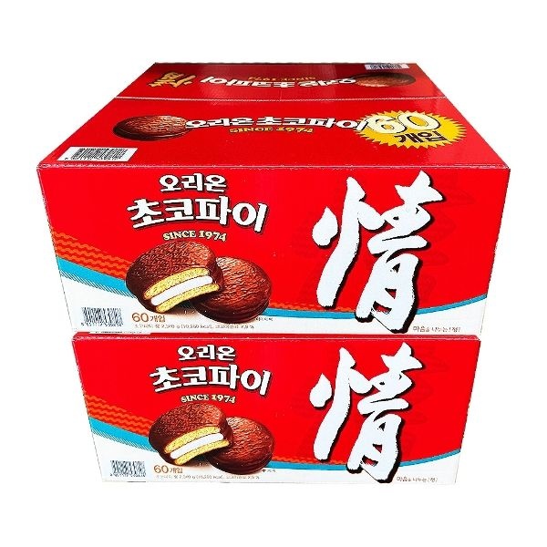 오리온 초코파이 정 60입 실속형 x 2개