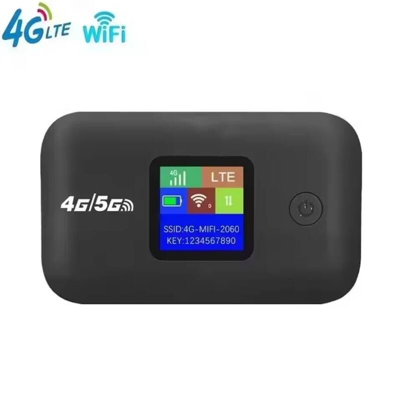 [해외] 유심공유기 4G5G 모바일 와이파이 라우터 150Mbps 4G LTE 무선 3500mA 휴대용 포켓 MiFi 모뎀 핫스팟 SIM 카드 슬롯