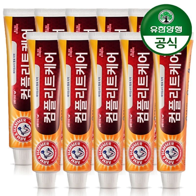 유한양행 [유한양행] 암앤해머 컴플리트케어 치약 178g x 10개