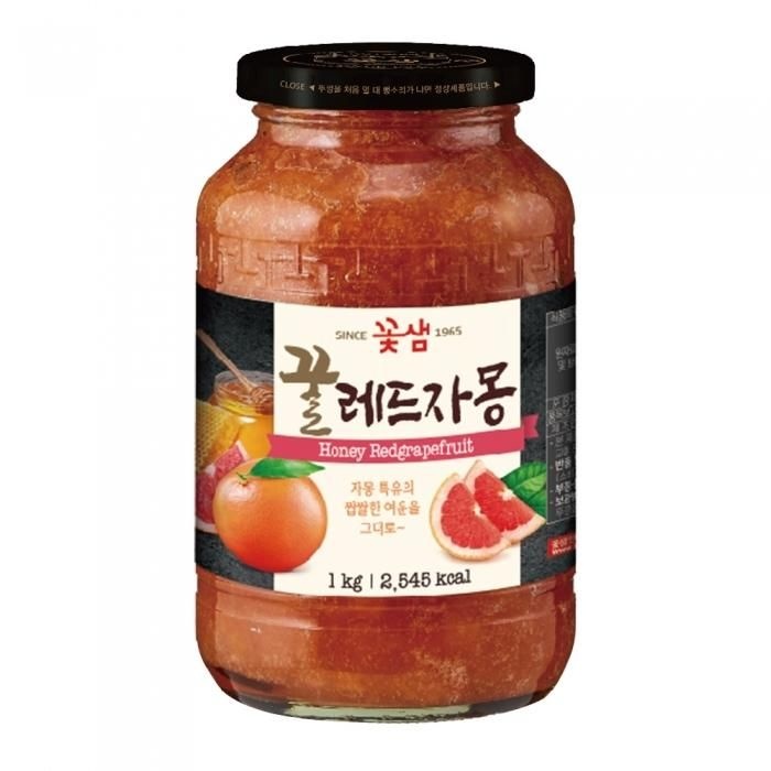 [꽃샘식품] 꽃샘 꿀 레드자몽 1kg x 6개