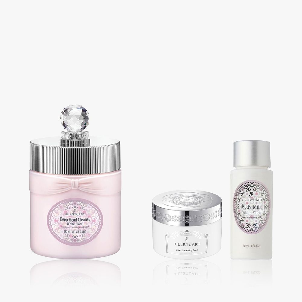화이트 플로럴 딥 헤드 클렌즈 280g (+바디밀크 30ml ,클렌징 밤4g)