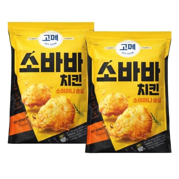 고메 소바바 소이허니 순살 1100g x 2 코스트코