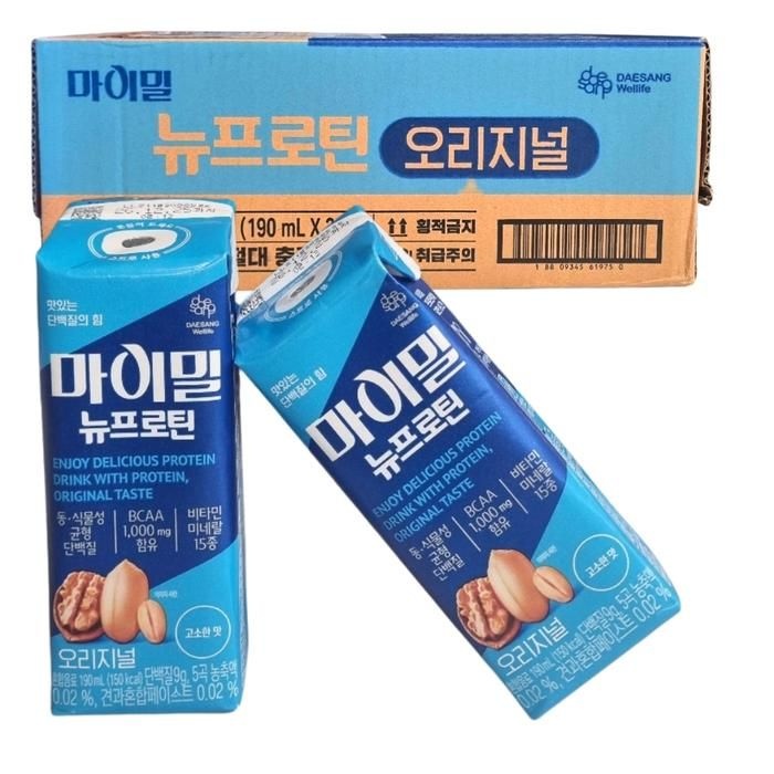 마이밀 뉴프로틴 오리지널 190ml 24입 x2박스 (48입)