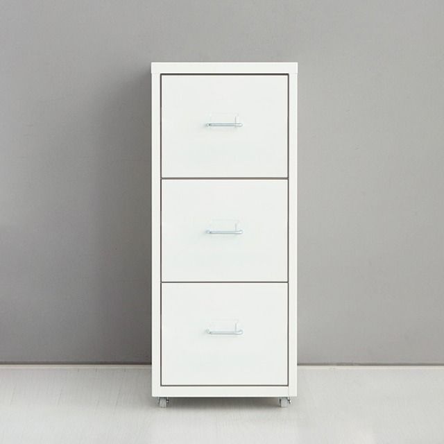 마켓비 피하 서랍장 0.3단 화이트