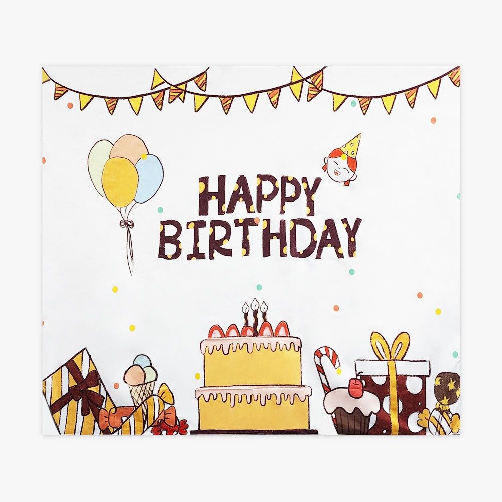 배경 파티 그림 생일포스터 액자