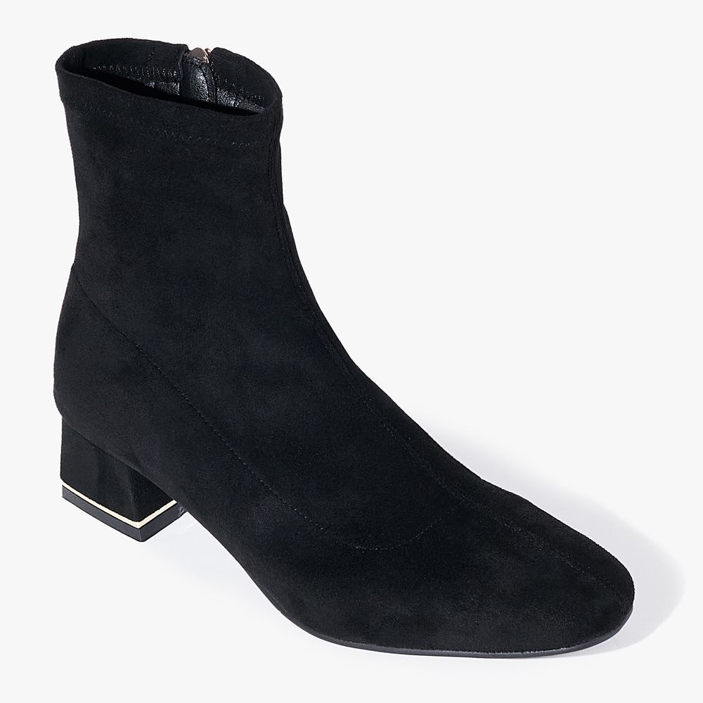 [정상가 358,000원] 세라 에디션 스웨이드 앵클부츠 O54A227