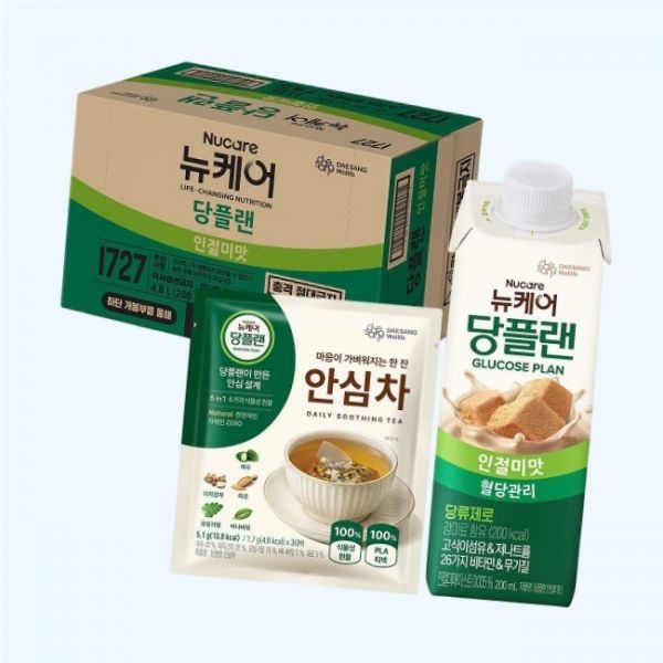 뉴케어 뉴케어 당플랜 인절미맛 200mL 24팩 균형영양식 당뇨환자영양식 + 영양간식 5123031
