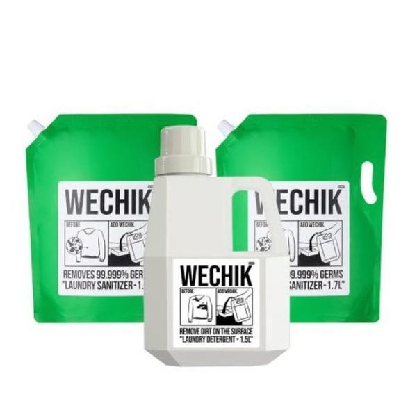sellerhub [하프클럽]위칙 섬유유연제 리필 1.7LX2+세탁세제 EM Plus 1.5L