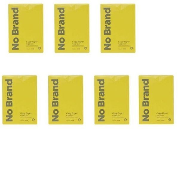 [셀러허브]sellerhub [하프클럽]노 브랜드 A4복사용지A4 75g 500매x7 총3500매 Nobrand