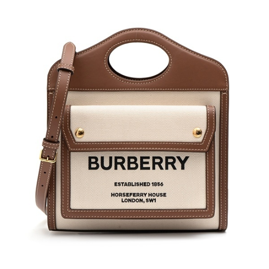 라프리마 [BURBERRY] 버버리 미니 투톤 포켓백 8039361