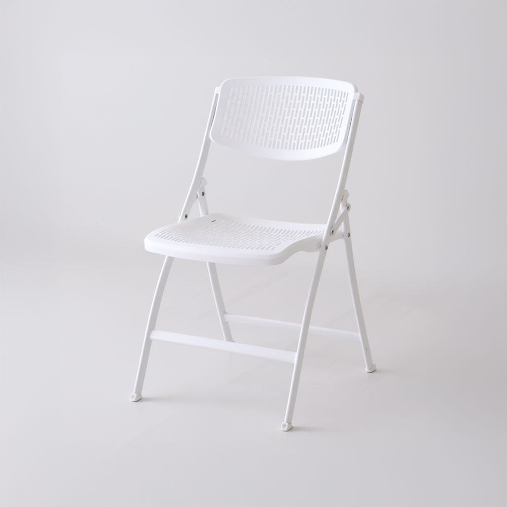 마켓비 BENTI 접이식의자 3116A 화이트 0171.2068