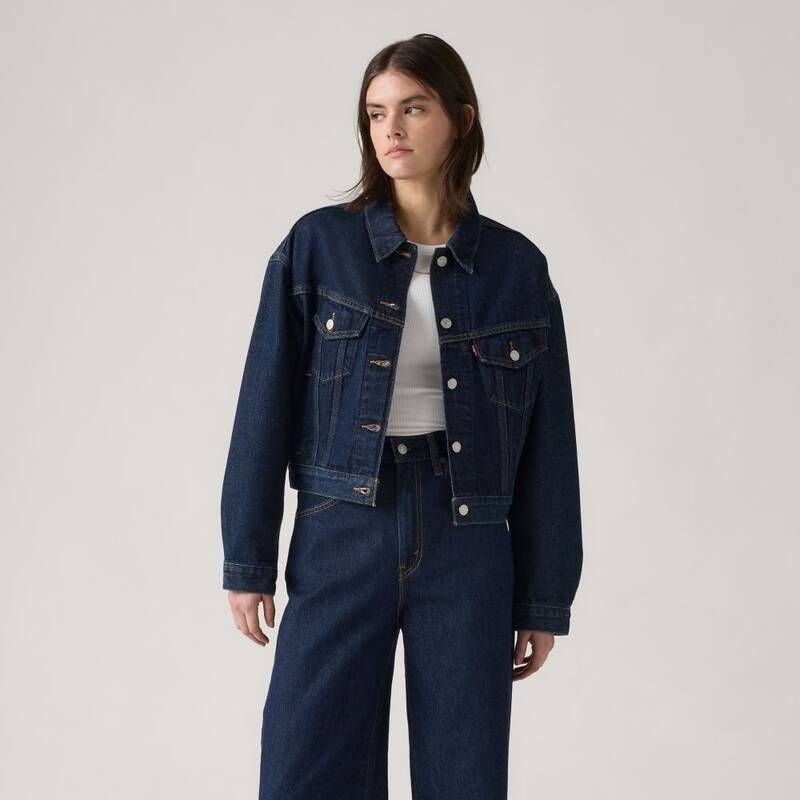 리바이스 <매장정품> LEVI'S 리바이스 여성 슈렁큰 90s 트러커 자켓 (A9155-0016) A9155-0016-IF-LD 2104827