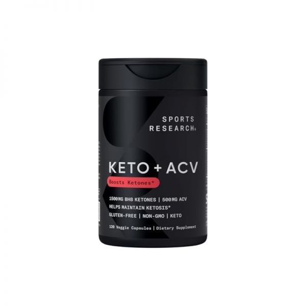 Sports Research 스토어 방문하기 [해외] Sports Research® Keto Plus 애플 사이다 식초, 식물성 캡슐 120개