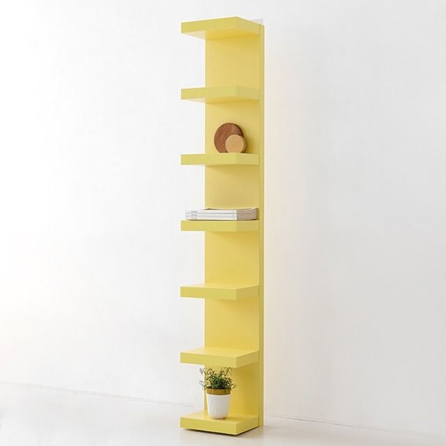 마켓비 KOLONN 벽선반 30x190 옐로우