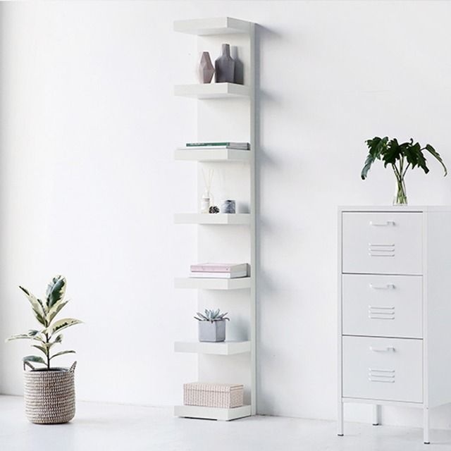 마켓비 KOLONN 벽선반 30x190 화이트
