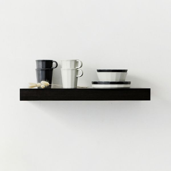마켓비 ENKEL 벽선반 59.5x26x5 블랙브라운