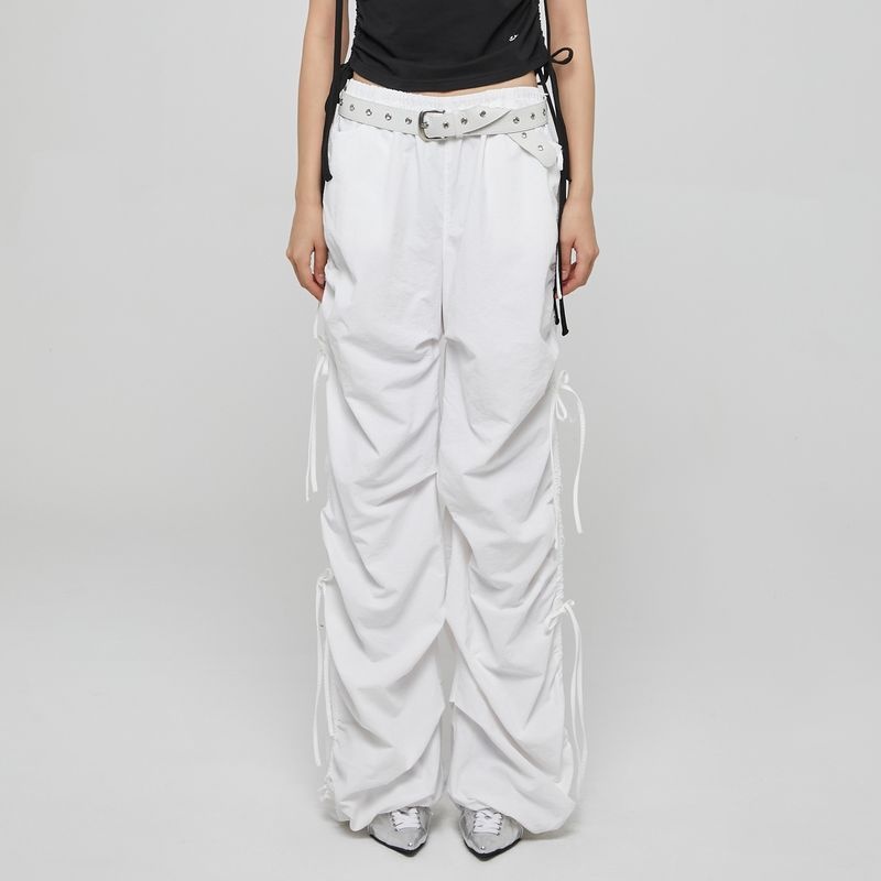 LALAFOX LALAFOX SIDE STRING PARACHUTE PANTS WHITE BQ2WP027 4007970