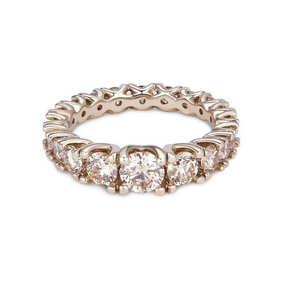 14k 빌드 업 다이아몬드 반지총 2.4CT