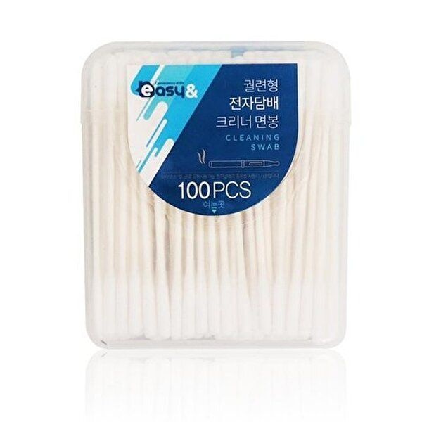 [셀러허브 1]전자담배 클리너면봉(궐련형) 100개입 (16415330)