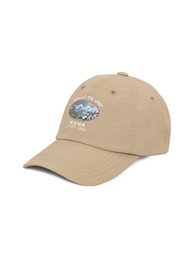 EIDER 에센셜 로고 볼캡Beige DUU26C41E2 623766