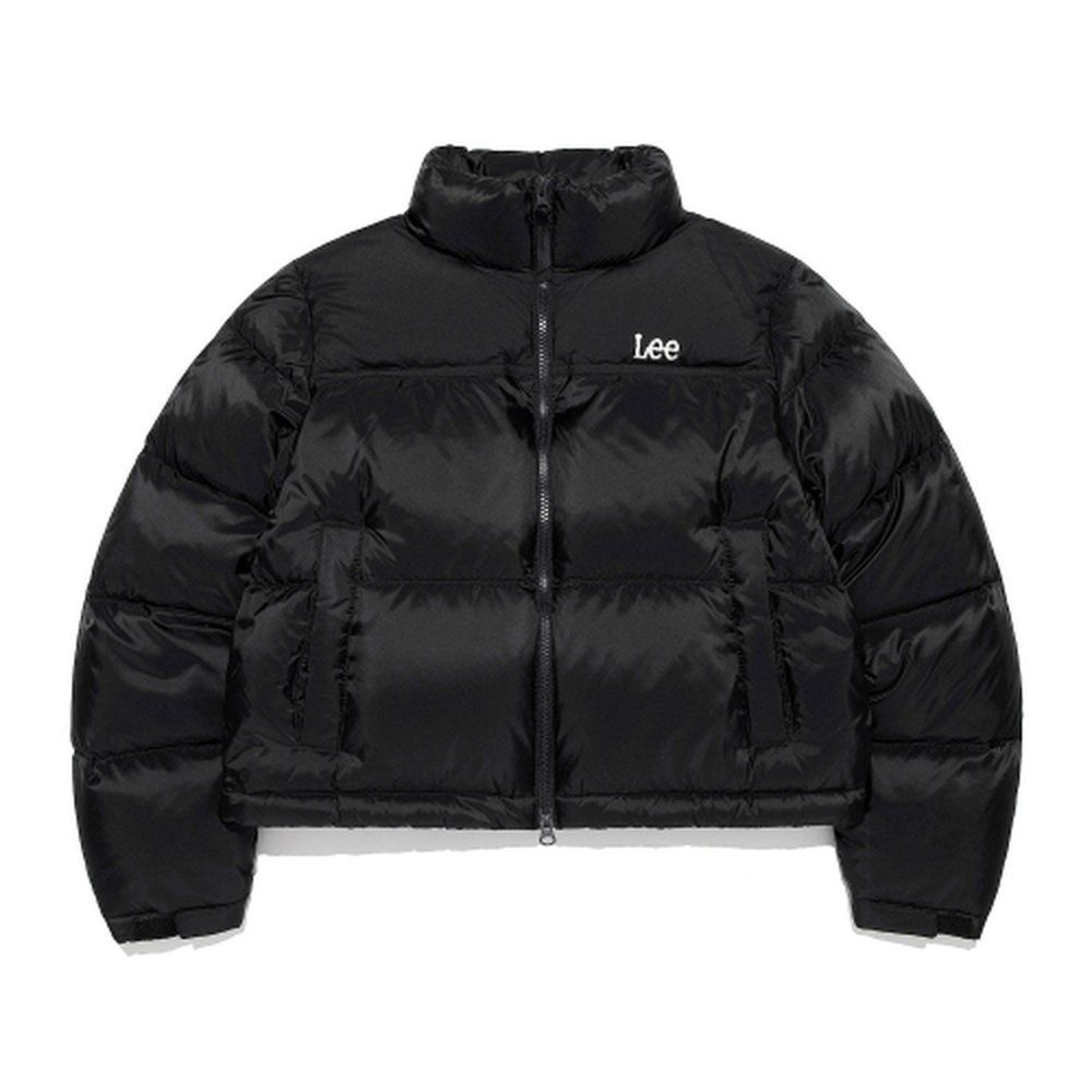 LE2504DP60BK 리 우먼 릿지 크롭 다운 블랙 4457974