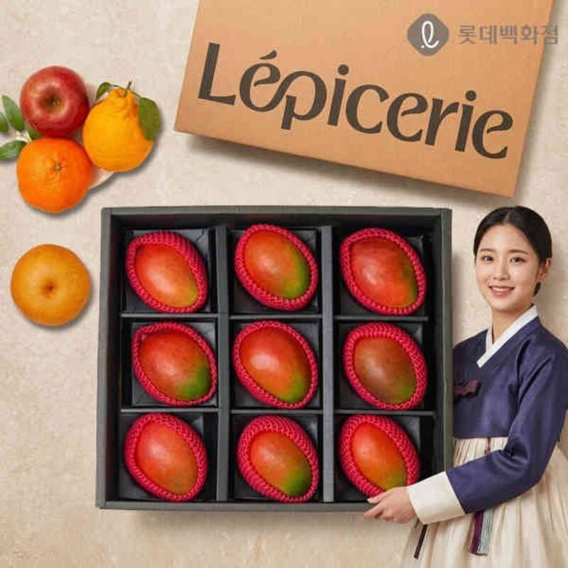 레피세리 4kg(애플망고 9수) 과일 선물세트269873