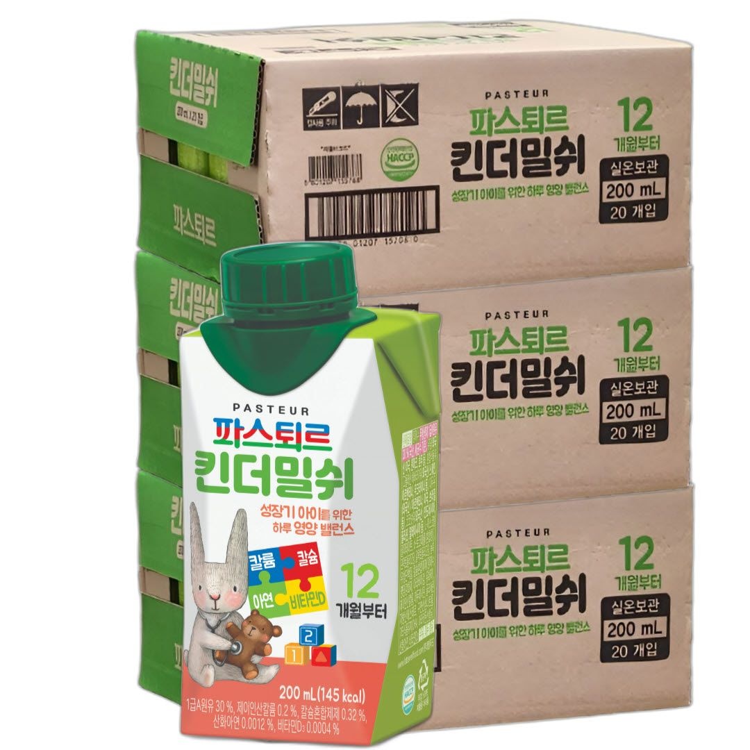 파스퇴르 킨더밀쉬 200ml(60입)