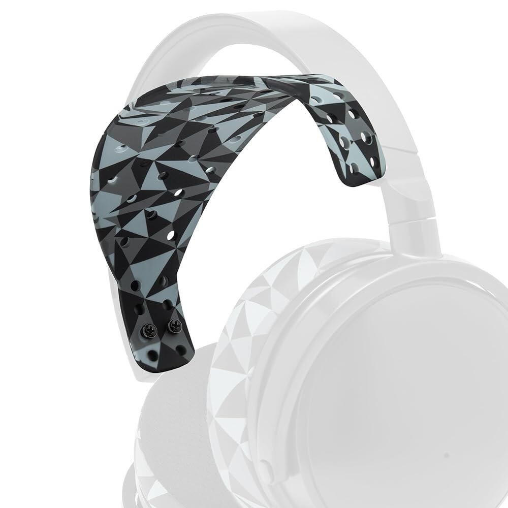 WC [해외] WC HeadbandZ XL | Maxwell - Audeze 2 및 1과 호환되는 엑스트라 와이드 실리콘 헤드밴드, Wicked Cushions 제작 더 넓은 무게 분