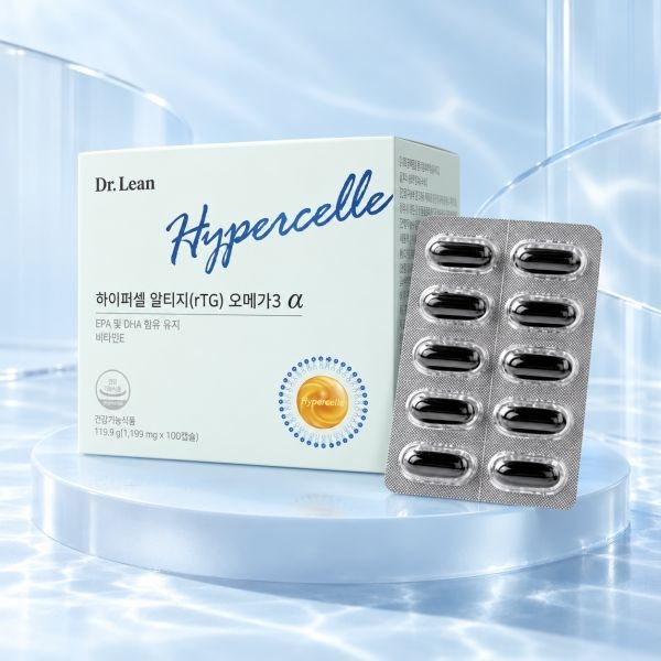 [무료 배송] 닥터린 하이퍼셀 알티지(rTG) 오메가3 알파 100캡슐, 1개