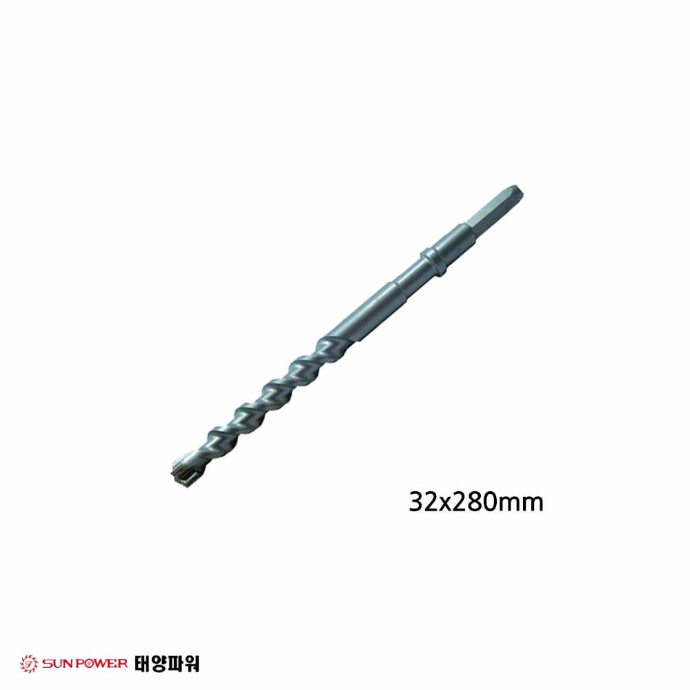 드릴비트 35X280MM 4날 육각드릴비트 육각비트 전동드라이버비트
