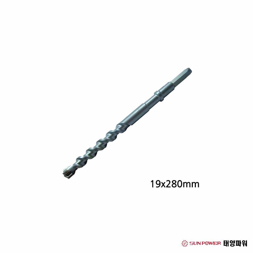 육각드릴비트 4날 21.5X280MM 전문작업용 콘크리트기리 임팩드릴비트 천공비트