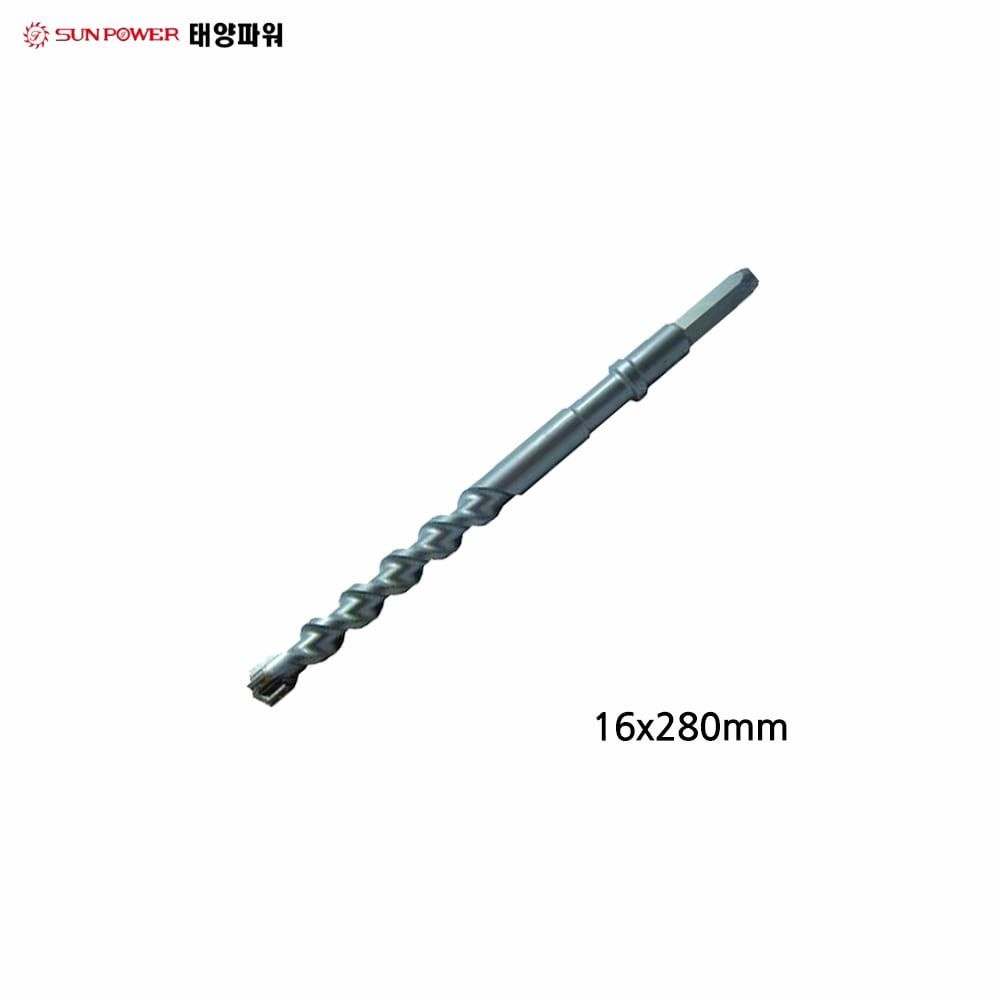 육각드릴비트 19X280MM 4날 육각비트 햄머드릴비트 콘크리트드릴비트