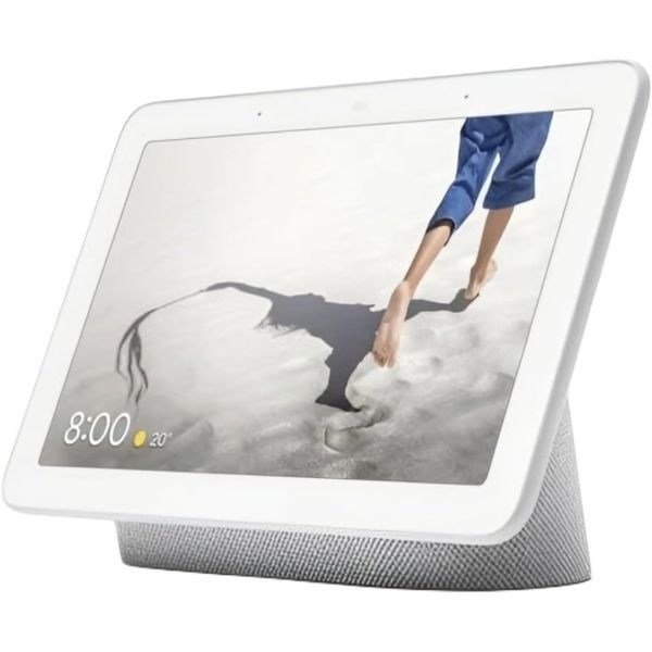 Google [해외] 구글 네스트 허브 7인치 스마트 디스플레이 1세대 어시스턴트 탑재 초크 색상 벌크 포장 315478
