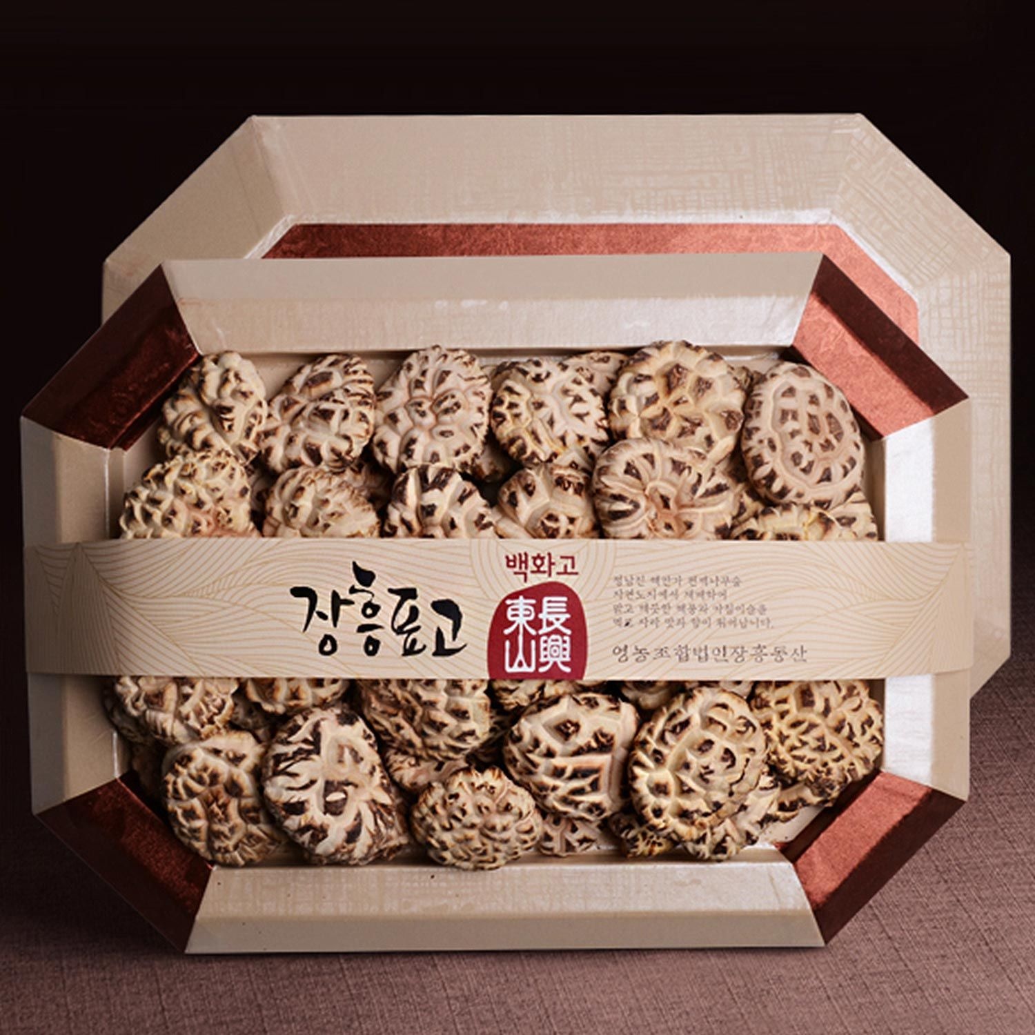 [롯데백화점] 감동 표고 백화고 장흥동산 팔각 세트(400g)