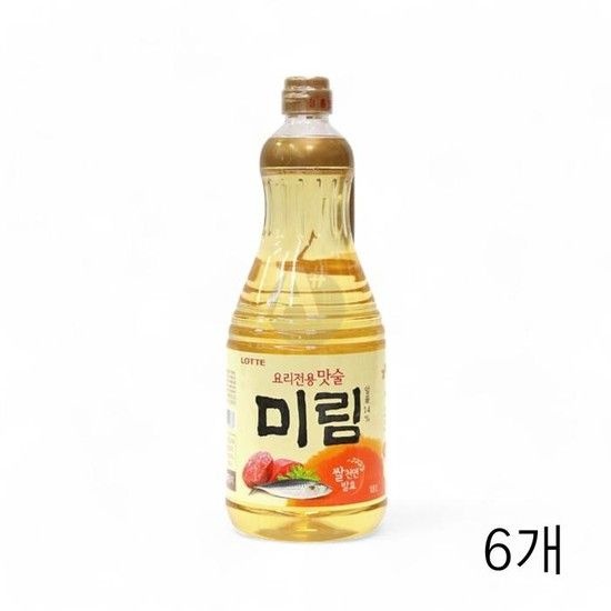 롯데 요리전용 맛술 미림 1.8L X 6개 잡내 비린내 (52828554)