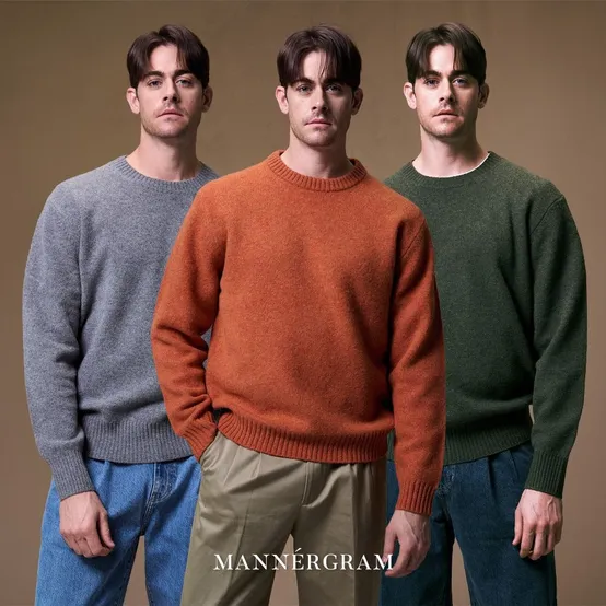 쉐기독 셔틀랜드 울100 니트 SOFT NECK - 6color