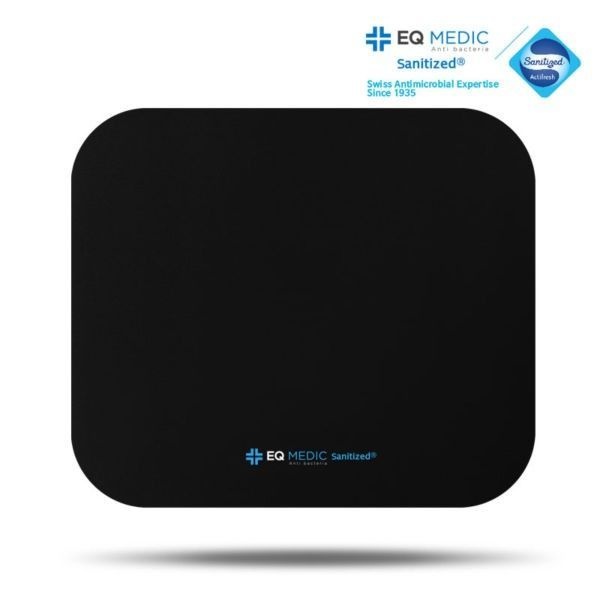 오피스넥스 EQ medic SANITIZE P1 블랙 항균마우스패드