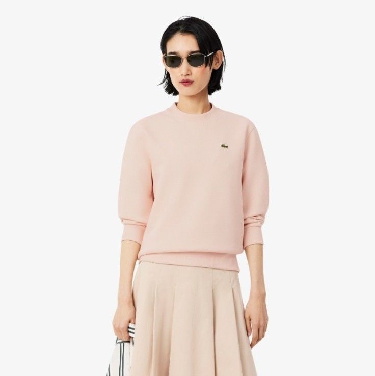 [롯데백화점] 라코스테 여성 26FW 더블페이스 피케 스웻셔츠 SF5245-56N-N6I