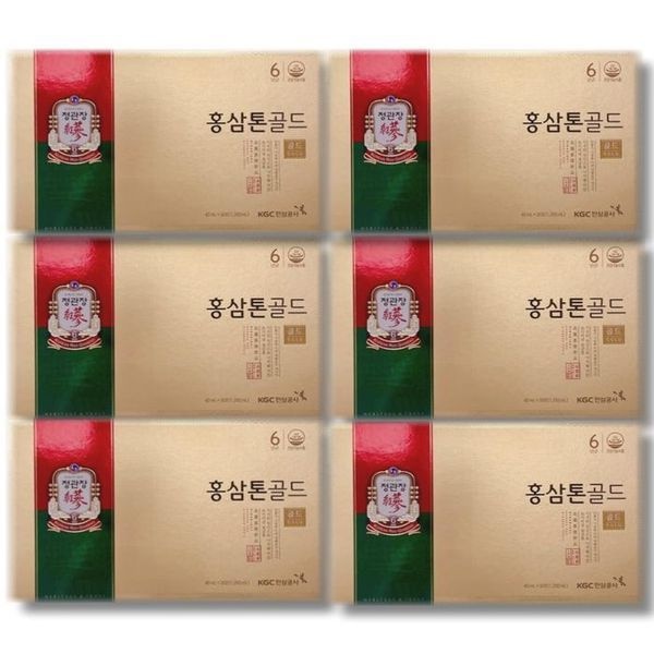 [하프클럽]정관장 홍삼톤 골드 40ml x 30포 6박스