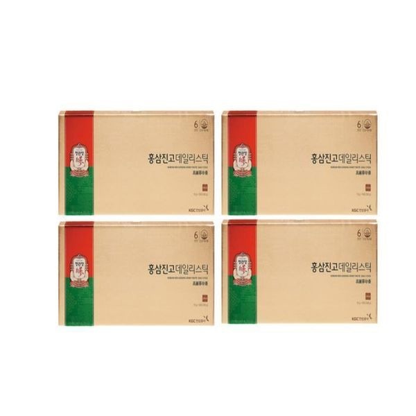 [하프클럽]정관장 홍삼진고 데일리스틱 10g x 30개입 4박스