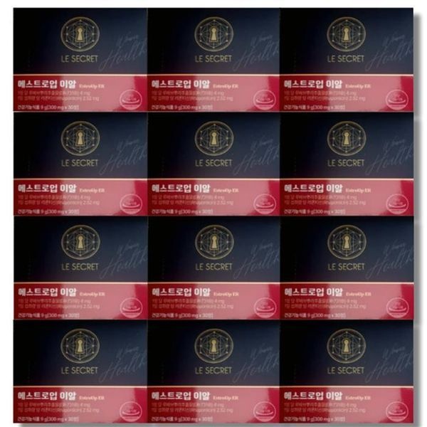 [하프클럽]뉴트리원 르시크릿 에스트로업 이알 300mg x 30정 12박스