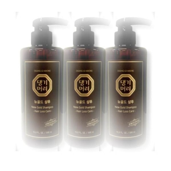 sellerhub [하프클럽]댕기머리 뉴골드 샴푸 500ml 3개