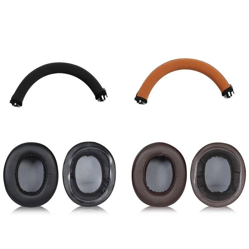 [해외] 헤드셋파우치 헤드폰 케이스 소니 Sony MDR 1ABT 1RBT 1RNC MDR-1A 1ADAC MDR-1AM2 1AM2 헤드셋 교체 폼 이어 패드 쿠션 커버 헤