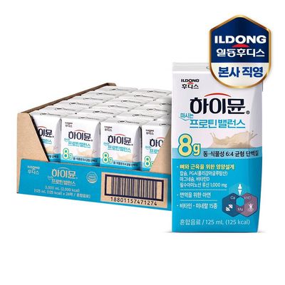 마시는 프로틴 밸런스 팩 125ml 24개