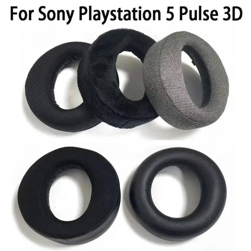 [해외] 이어캡 이어폰 고무캡 소니 Sony 플레이스테이션 PS5 펄스 3D 무선 헤드폰 헤드셋용 교체 이어 패드 컵 이어패드 메