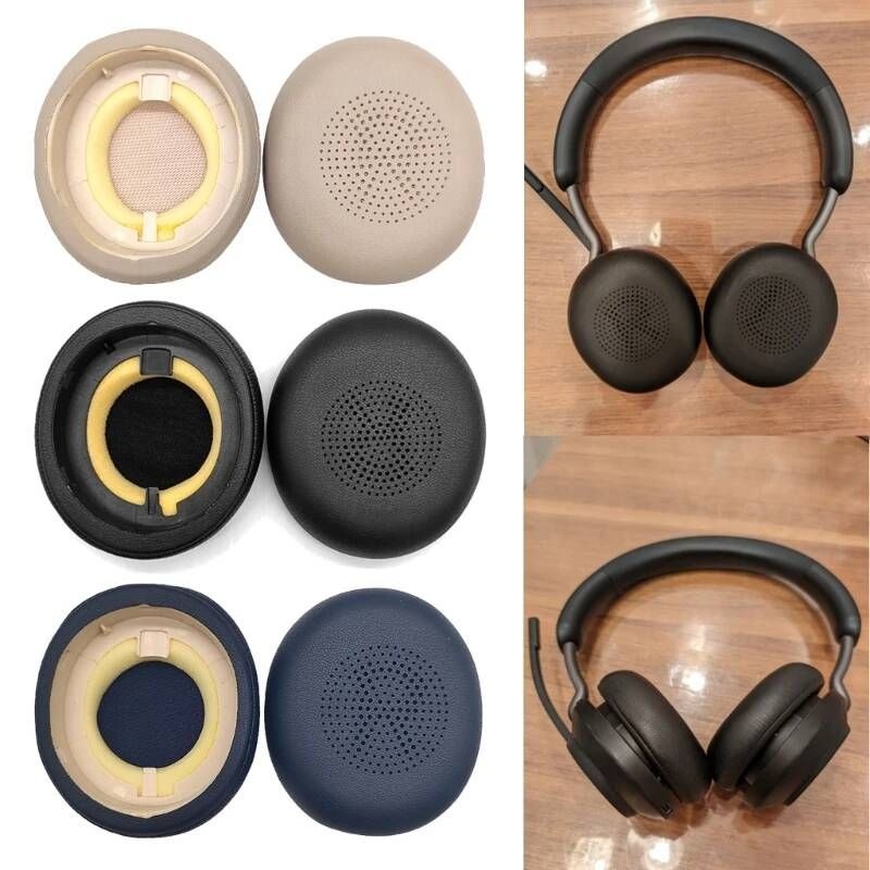 P [해외] 이어캡 이어폰 고무캡 Jabra ELITE 45H Evolve2 65 헤드셋용 폼 이어패드 이어 패드 스폰지 쿠션 커버